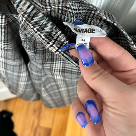 Garage plaid skirt size L - Picture 2 of 3